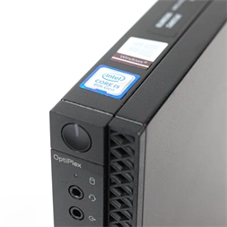 DELL OptiPlex 5060 Micro/i5-8th/8GB/256GB/Win Pro COA/fekete asztali számítógép (Használt A+)