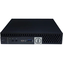 DELL OptiPlex 5070 Micro/i5-9th/16GB/512GB/Win Pro COA/fekete asztali számítógép (Használt A+)