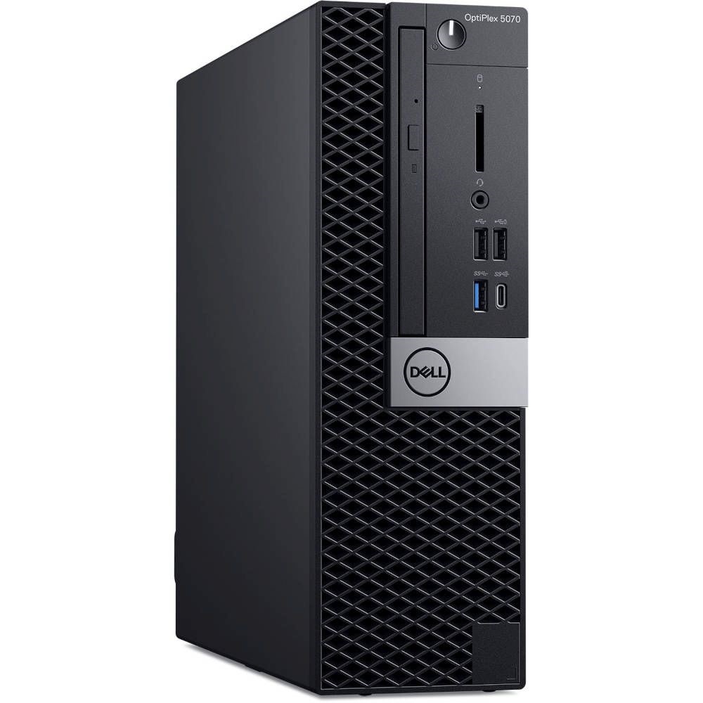 DELL OptiPlex 5070 SFF/i5-9500/16GB/512GB/Win Pro COA/fekete asztali számítógép (Használt A+)