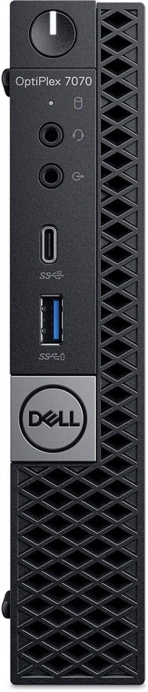 DELL OptiPlex 7070 Micro/i5-9th/16GB/512GB/Win Pro COA/fekete asztali számítógép (Használt A+)