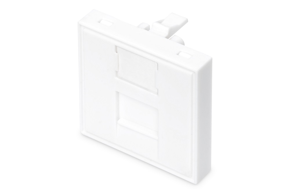 DIGITUS DN-93802-3-SH 45x45 előlap 2x keystone fali aljzathoz