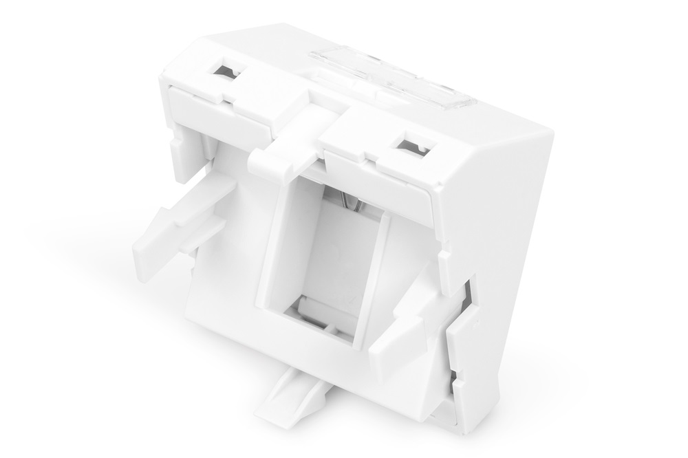 DIGITUS DN-93802-6-SH 45x22,5mm fehér kapcsolókeret és vakdugó