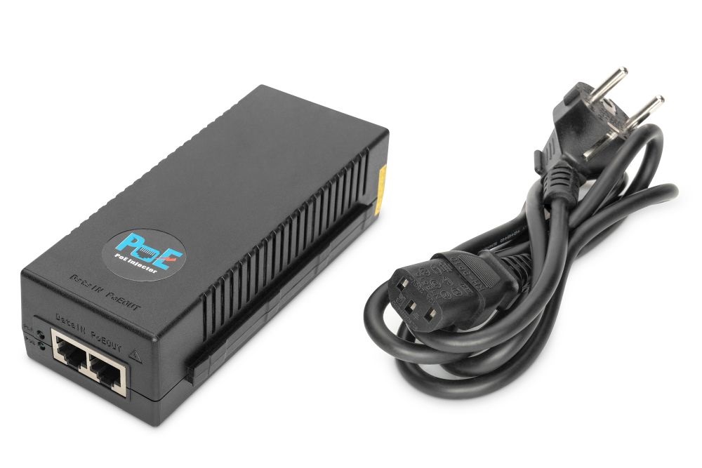 DIGITUS 10G Ethernet PoE+ 30W tápfeladó