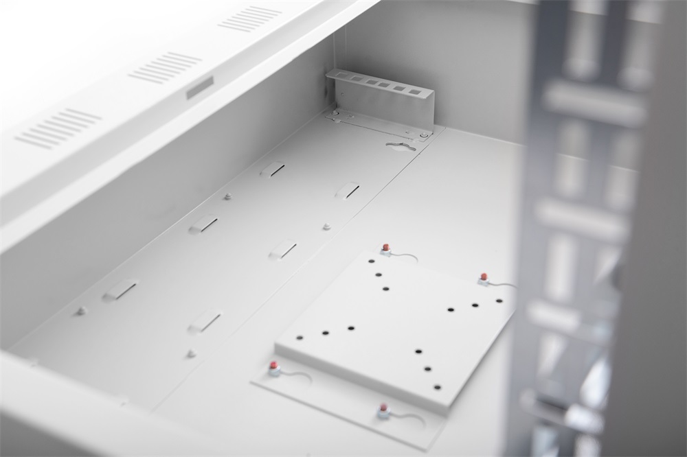 DIGITUS 19" 550x580x160mm videórögzítőkhöz szürke fali rack szekrény