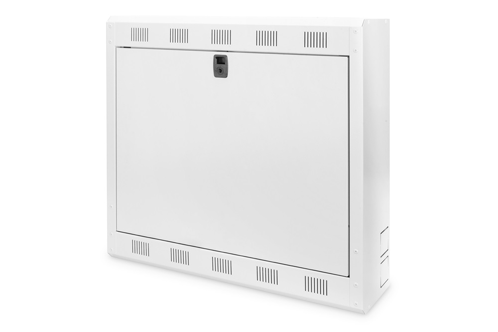 DIGITUS 19" 550x580x160mm videórögzítőkhöz szürke fali rack szekrény