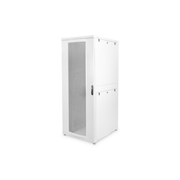 DIGITUS Server Rack Unique 19" 42U 2050x800x1000mm perforált ajtós szürke álló szerver rack szekrény