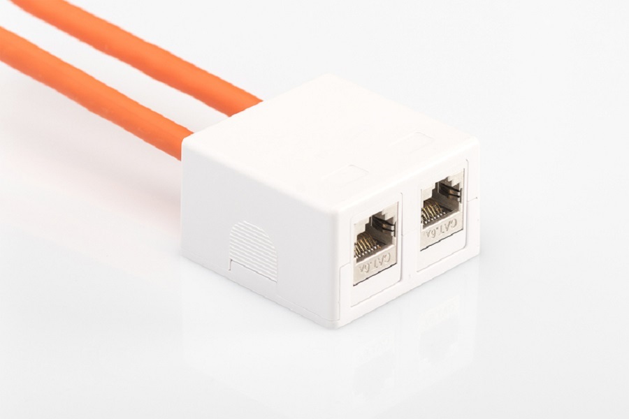 DIGITUS AT-AG 302A-WH 2-es fehér zónarendező