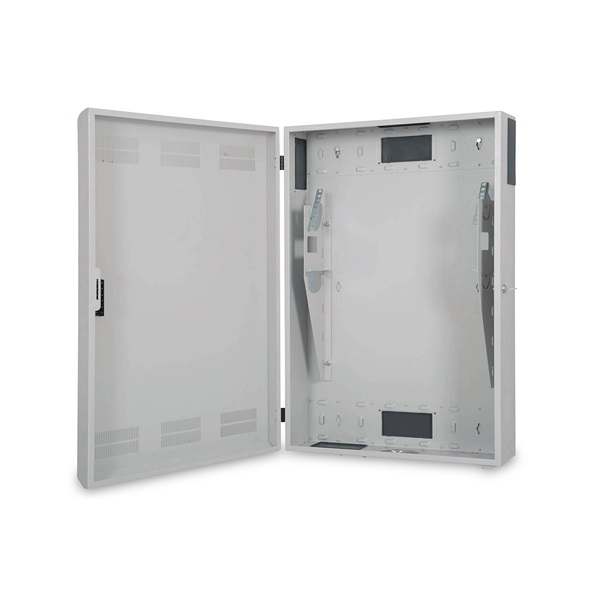 DIGITUS 19" 3U 900x600x200mm slim forgatható szürke fali rack szekrény