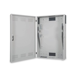 DIGITUS 19" 3U 900x600x200mm slim forgatható szürke fali rack szekrény