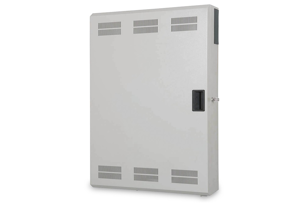 DIGITUS 19" 3U 900x600x200mm slim forgatható szürke fali rack szekrény