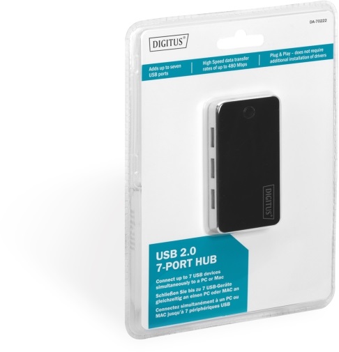 DIGITUS 7 portos USB hub
