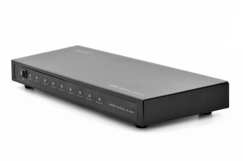 DIGITUS DS-43302 8 portos FullHD HDMI splitter