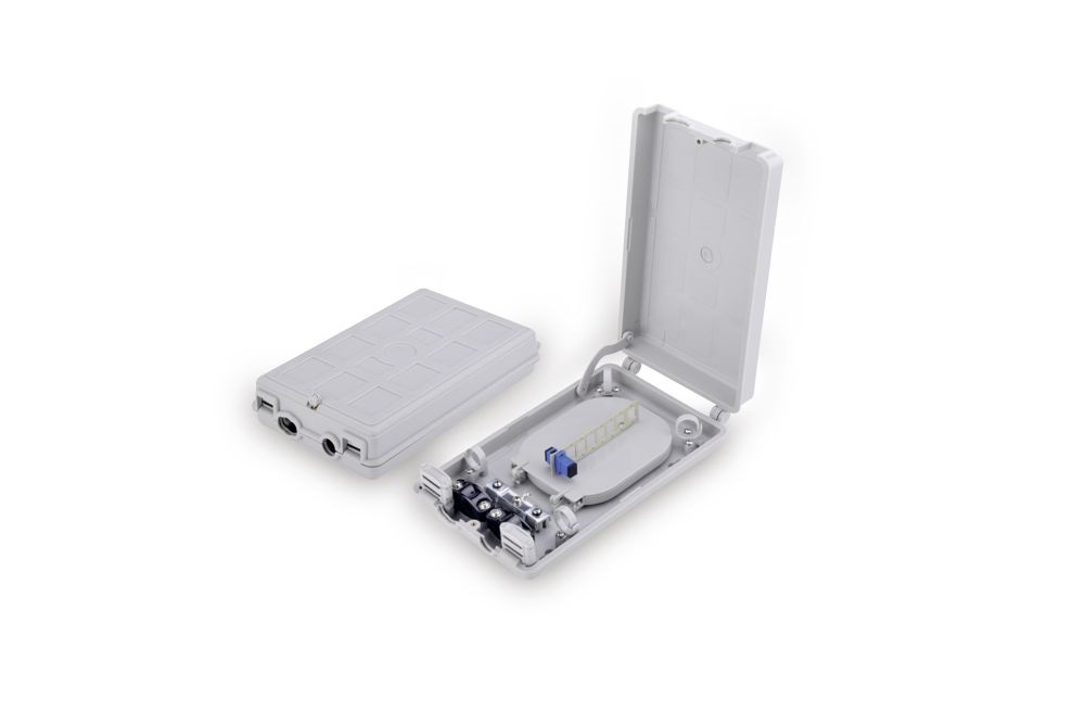 DIGITUS 8xSC simplex vagy 8xLC duplex toldóhoz kültéri optikai elosztó doboz