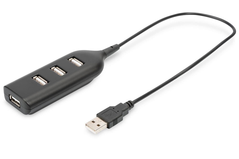 DIGITUS AB-50001-1 4 portos USB 2.0 HUB