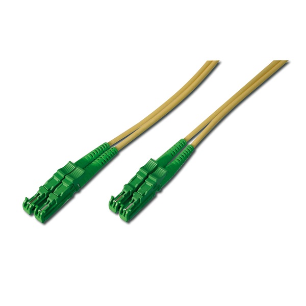 DIGITUS AL-9E2000-02I Duplex 2xE2000(APC) + 2xE2000(APC) monomódusú OS2 9/125 LSOH 2m optikai patch kábel