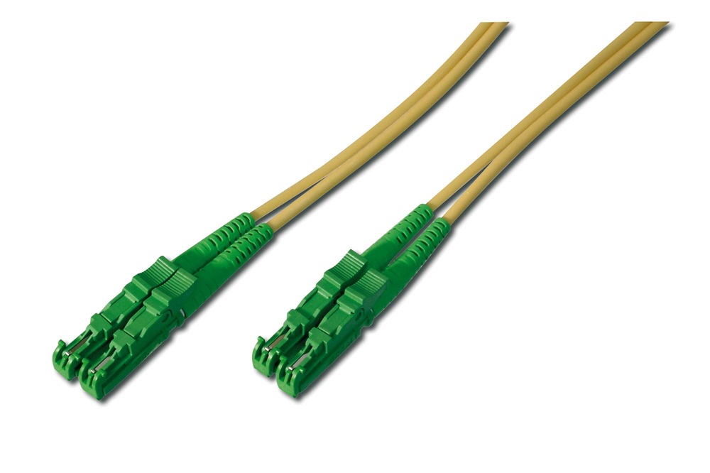 DIGITUS AL-9E2000-02I Duplex 2xE2000(APC) + 2xE2000(APC) monomódusú OS2 9/125 LSOH 2m optikai patch kábel