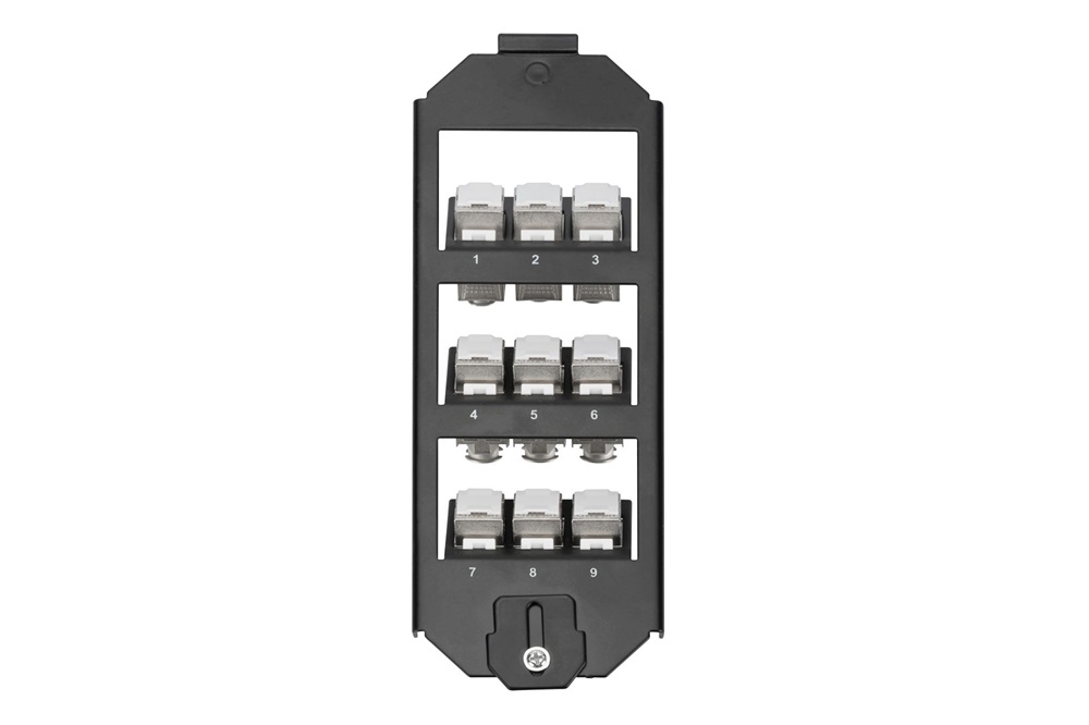 DIGITUS AN-25179 9x keystone helyes 3 szintes keretkészlet