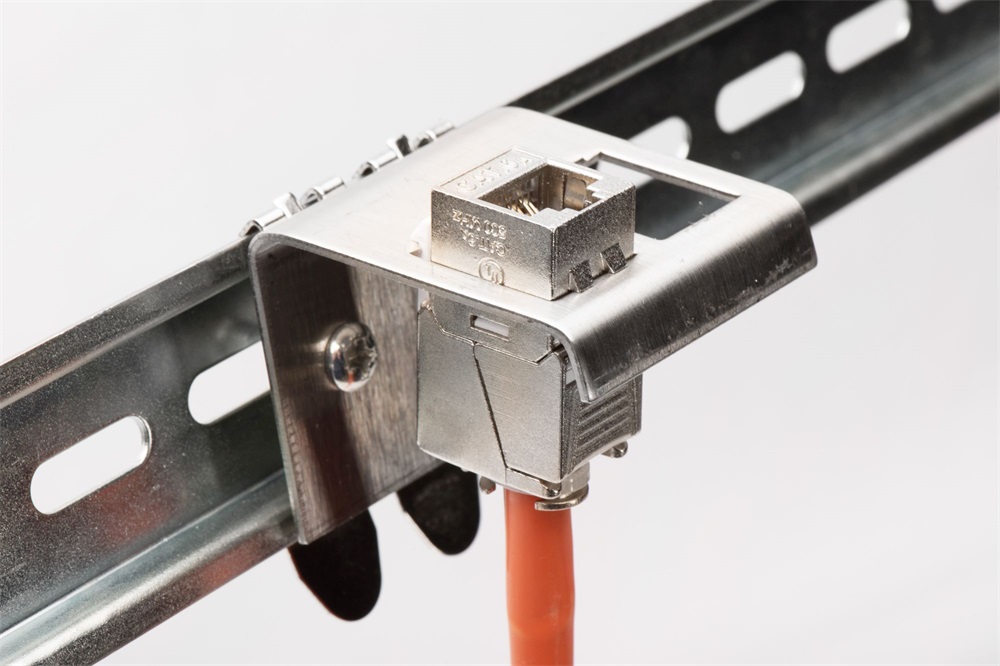 DIGITUS AN-25184 DIN sínes adapter 1x Keystone modulhoz