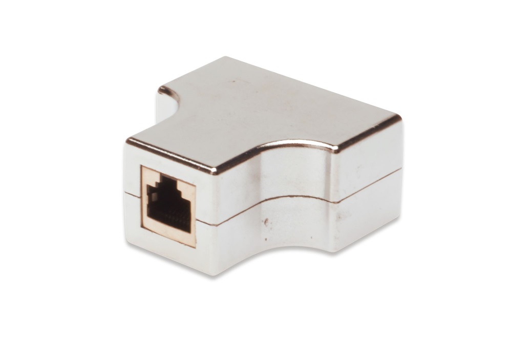 DIGITUS AT-AG 2X8/8 CAT5e árnyékolt RJ45 elosztó adapter