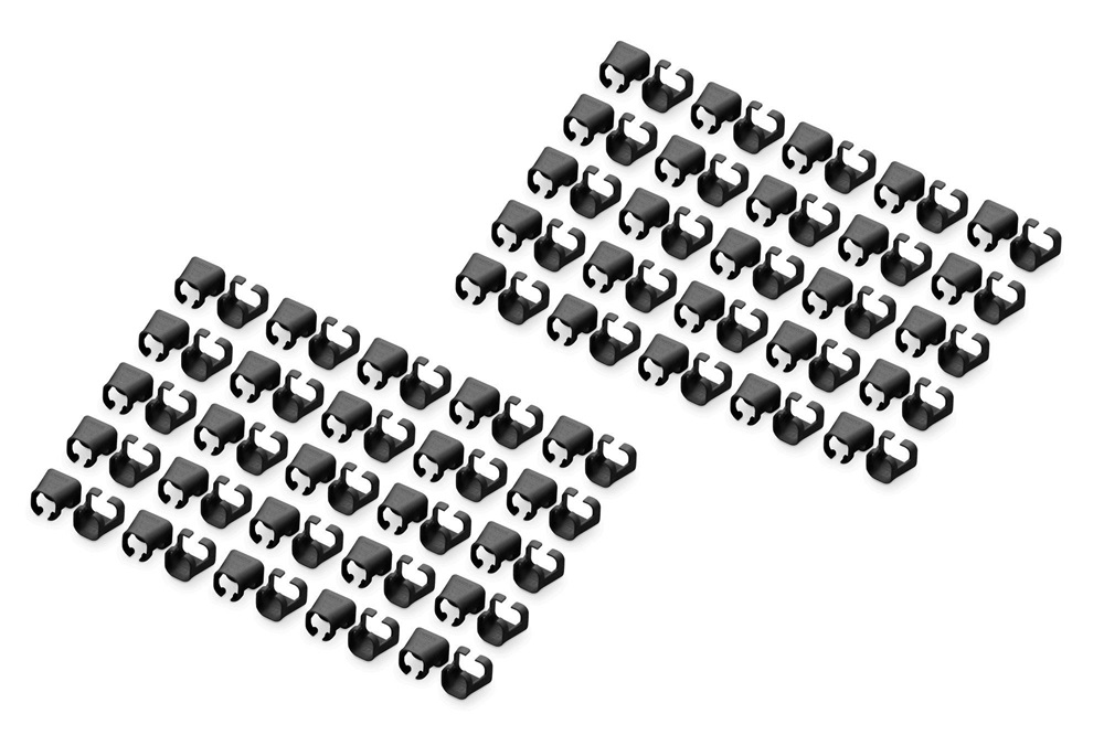 DIGITUS A-CC-BL Fekete RJ45 clips patch kábelhez 100db/csomag