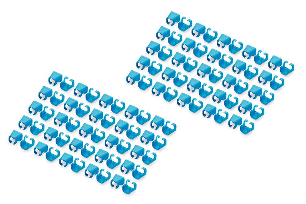DIGITUS A-CC-B Kék RJ45 clips patch kábelhez 100db/csomag