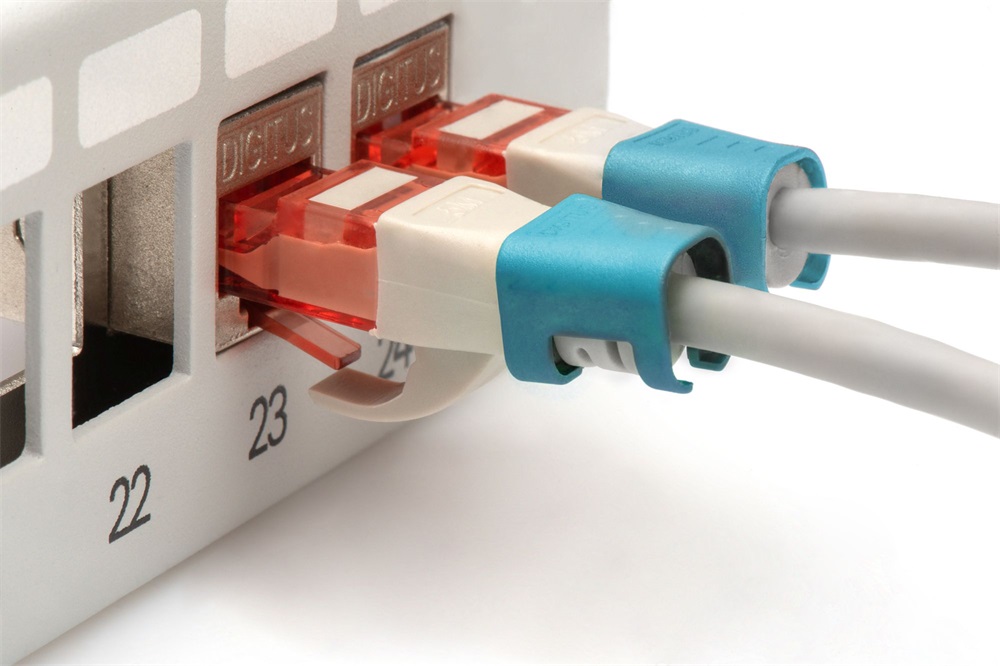 DIGITUS A-CC-B Kék RJ45 clips patch kábelhez 100db/csomag