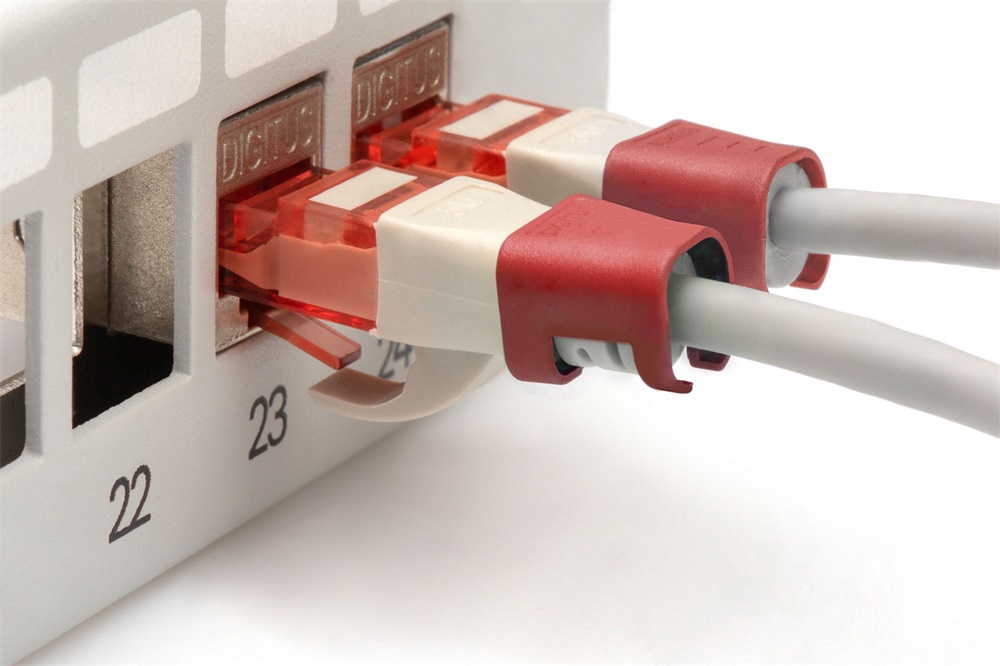 DIGITUS A-CC-R Piros RJ45 clips patch kábelhez 100db/csomag