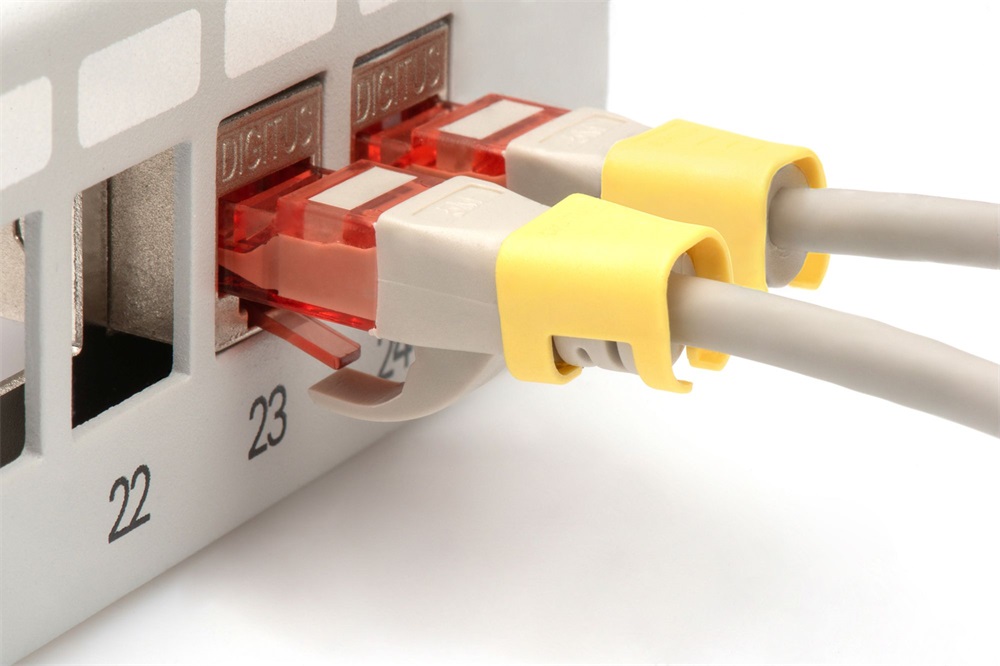 DIGITUS A-CC-Y Sárga RJ45 clips patch kábelhez 100db/csomag