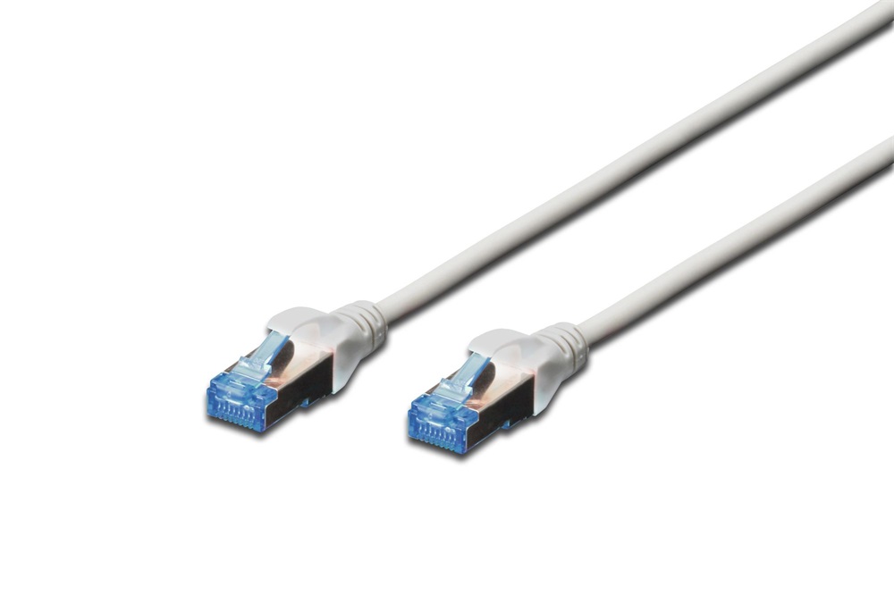DIGITUS CAT.5e SF/UTP PVC 2m szürke patch kábel