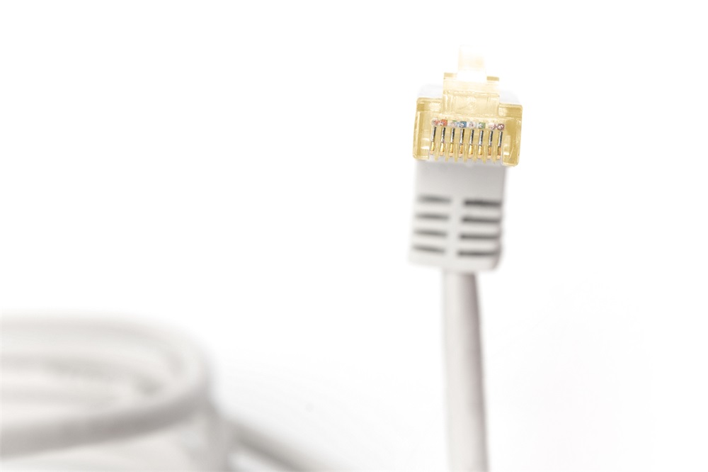 DIGITUS Cat.6A F/FTP LSZH 10m szürke 90 fokos patch kábel