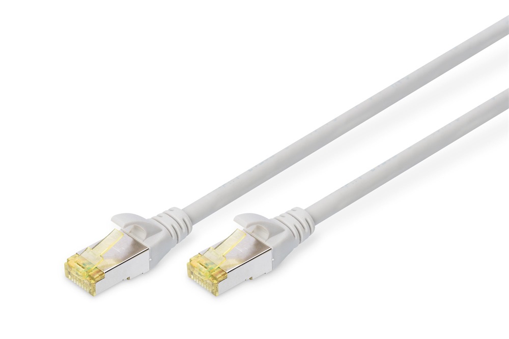 DIGITUS Cat.6A S/FTP LSZH 2,5m szürke patch kábel