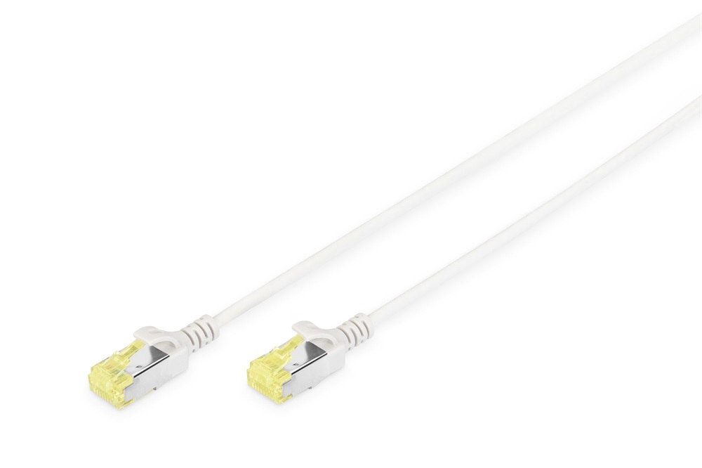 DIGITUS Cat.6A U/FTP LSZH 10m szürke slim patch kábel