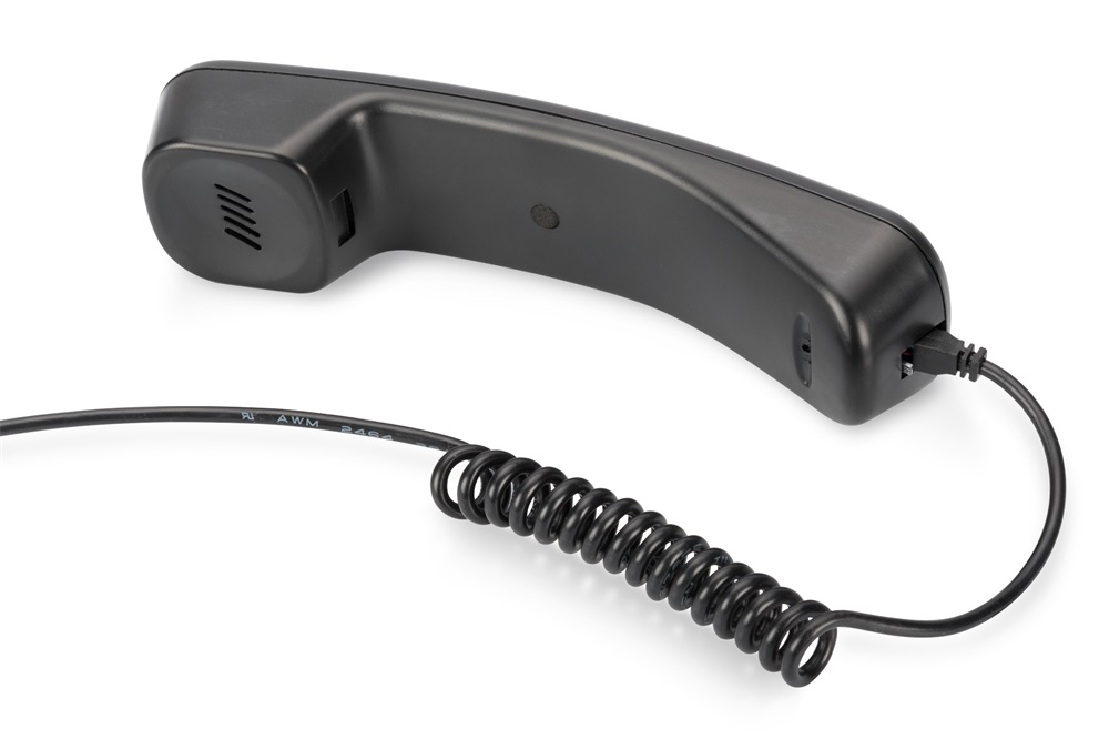 DIGITUS DA-70772 USB RJ10 telefonkagyló