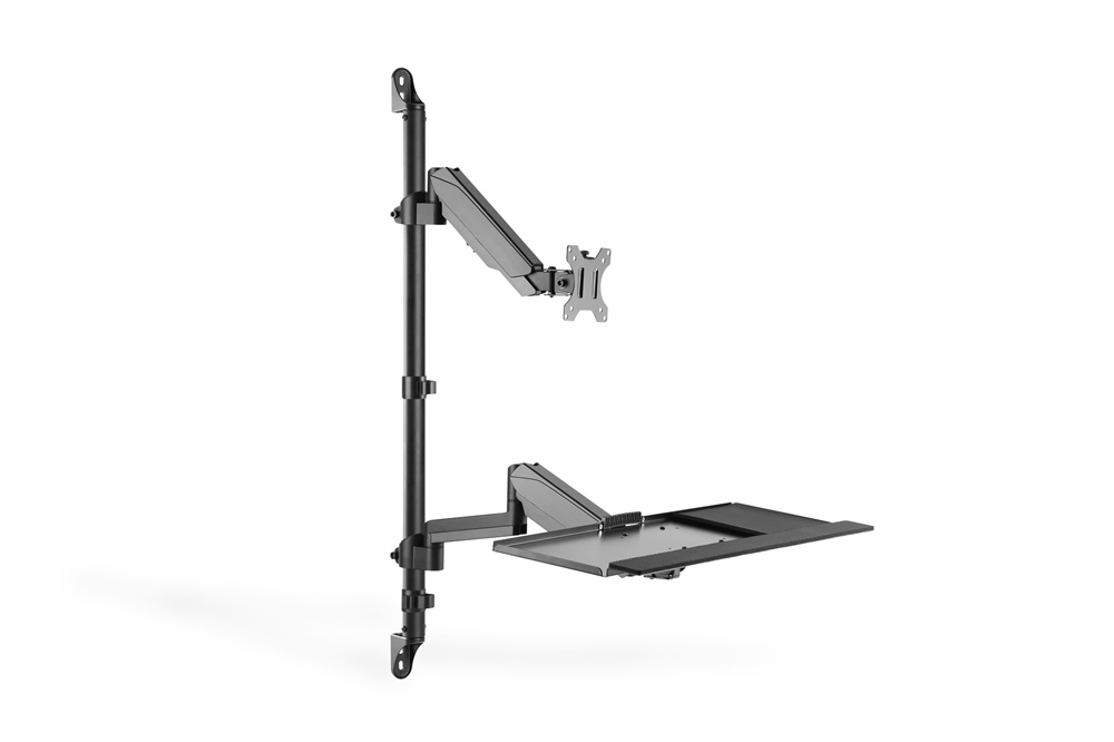 DIGITUS DA-90372 Univerzális falra szerelhető munkaállomás