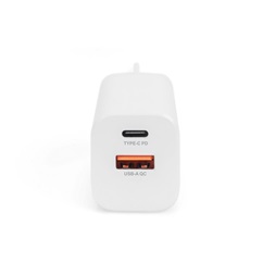 DIGITUS DA-10062 2 port USB Type-A/Type-C 30W töltőadapter