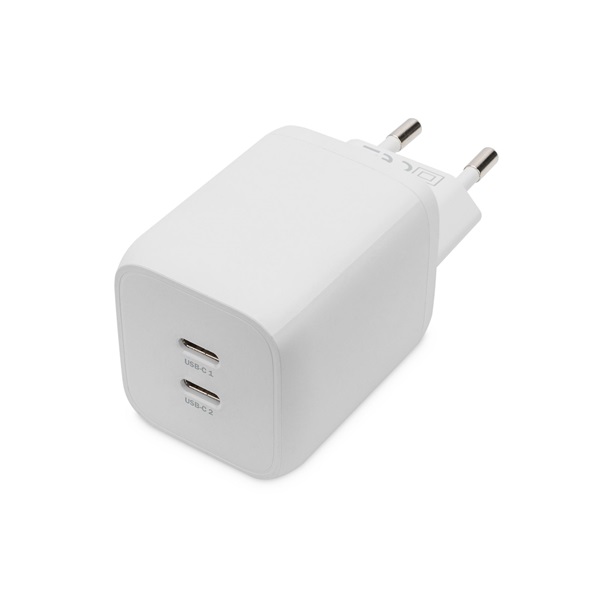 DIGITUS DA-10063 2 port USB Type-C 65W töltőadapter