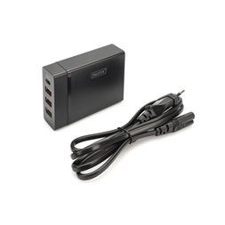 DIGITUS DA-10195 Univerzális 4 port USB Type-A/Type-C 72W töltőadapter