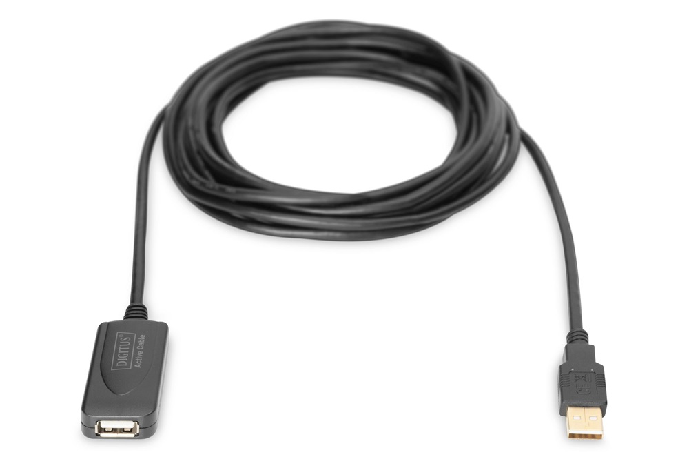 DIGITUS DA-70130-4 High-Speed Aktív USB 2.0 hosszabbító kábel 2m