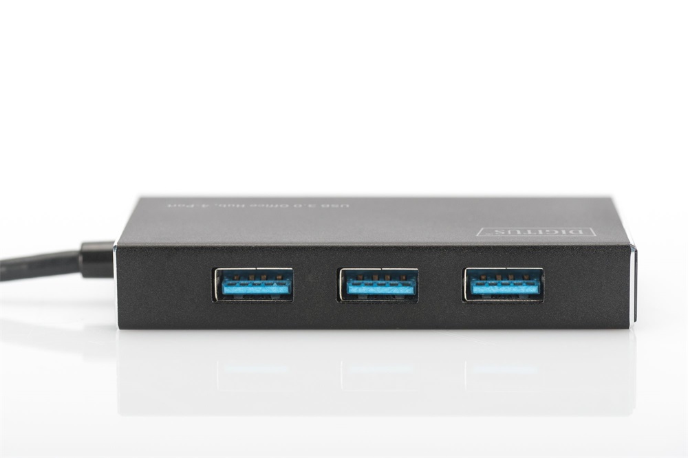 DIGITUS DA-70240-1 Superspeed 4 portos USB 3.0 office HUB