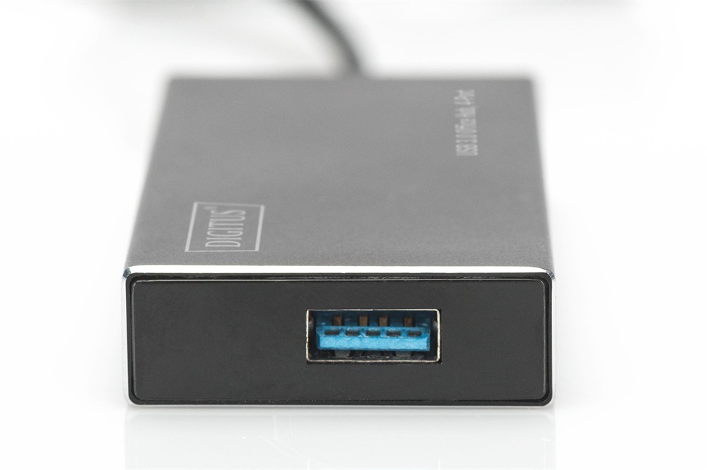 DIGITUS DA-70240-1 Superspeed 4 portos USB 3.0 office HUB