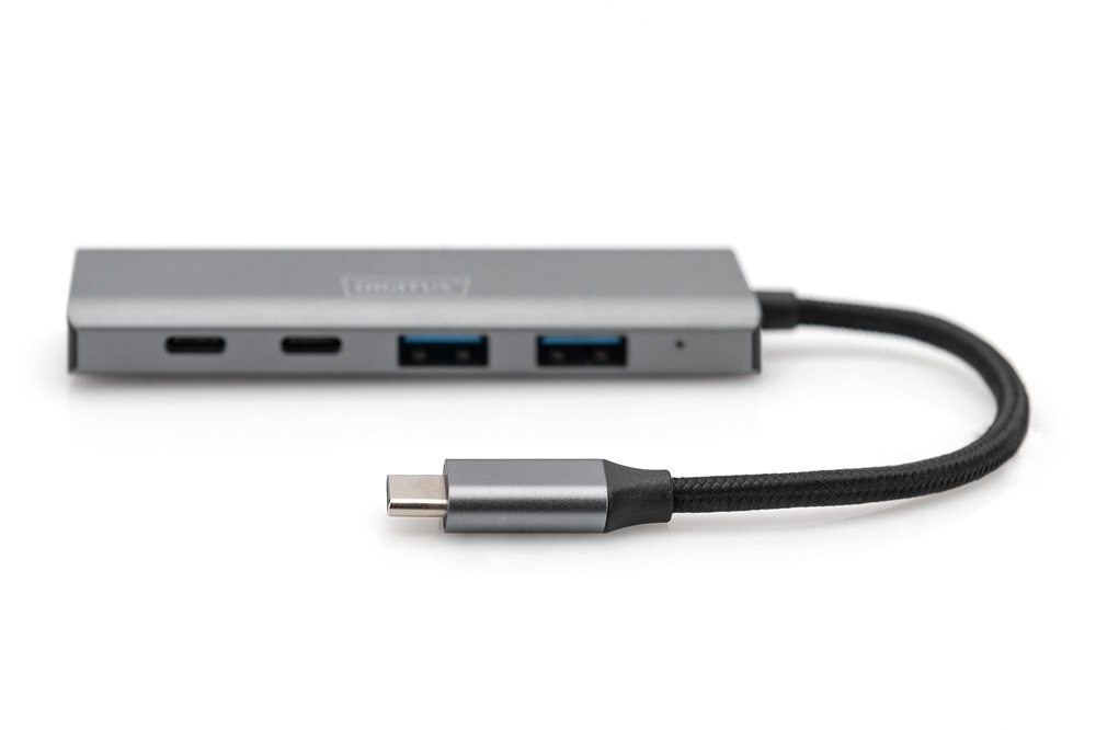 DIGITUS DA-70245 4 portos 2x USB 3.1 2x USB-C 3.1 HUB