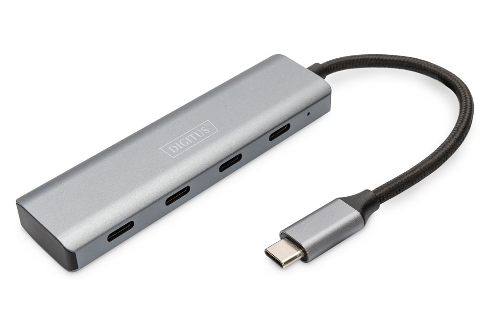 DIGITUS DA-70246  4 portos 4x USB-C 3.1 HUB