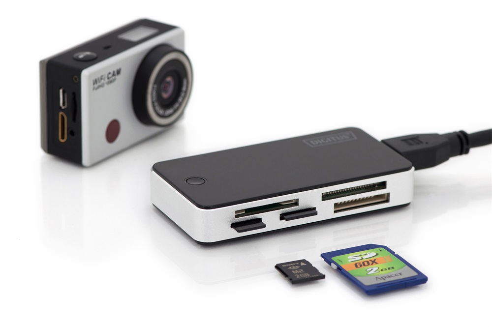 DIGITUS DA-70330-1 All In One USB 3.2 Gen 1 kártyaolvasó