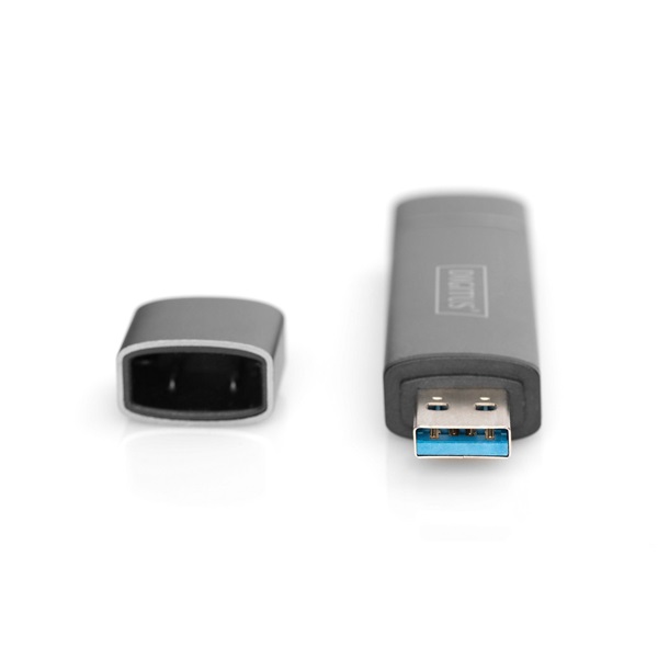 DIGITUS DA-70886 USB Type-A/Type-C 3.2 Gen1 1x MicroSD/SD kártyaolvasó