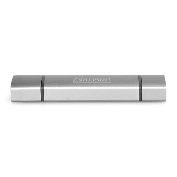 DIGITUS DA-70886 USB Type-A/Type-C 3.2 Gen1 1x MicroSD/SD kártyaolvasó