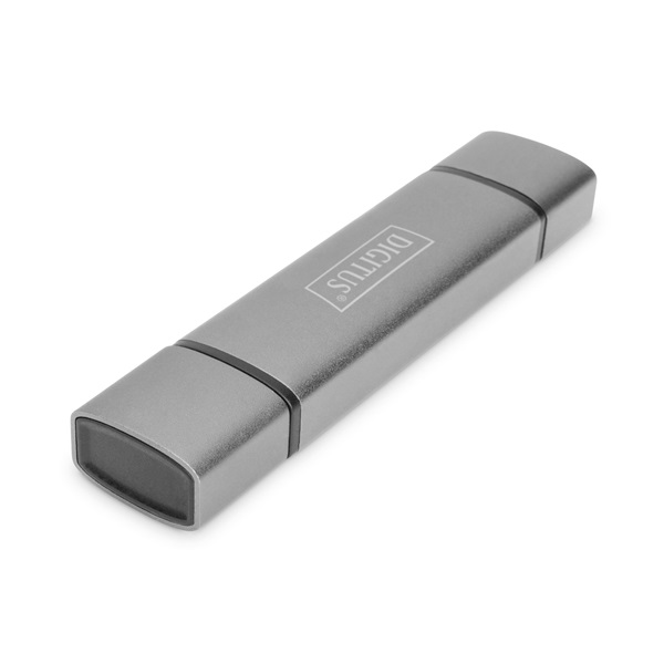 DIGITUS DA-70886 USB Type-A/Type-C 3.2 Gen1 1x MicroSD/SD kártyaolvasó
