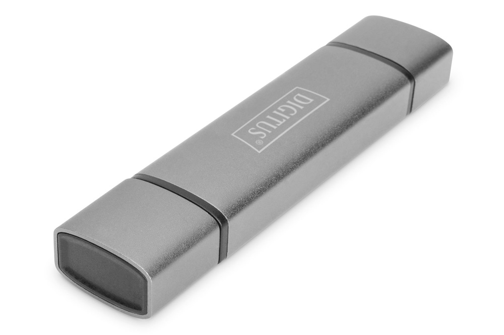 DIGITUS DA-70886 USB Type-A/Type-C 3.2 Gen1 1x MicroSD/SD kártyaolvasó
