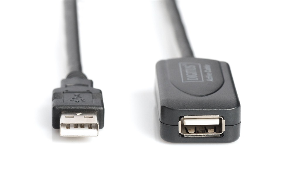 DIGITUS DA-73102 High-Speed aktív USB 2.0 Repeater hosszabbító kábel 20 m