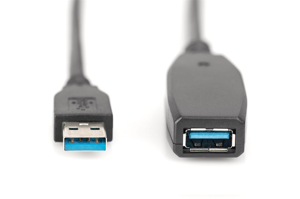 DIGITUS DA-73106 SuperSpeed aktív USB 3.0 hosszabbító kábel 15m