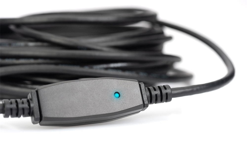 DIGITUS DA-73106 SuperSpeed aktív USB 3.0 hosszabbító kábel 15m